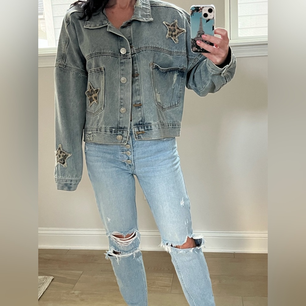 POL oversized denim jacket